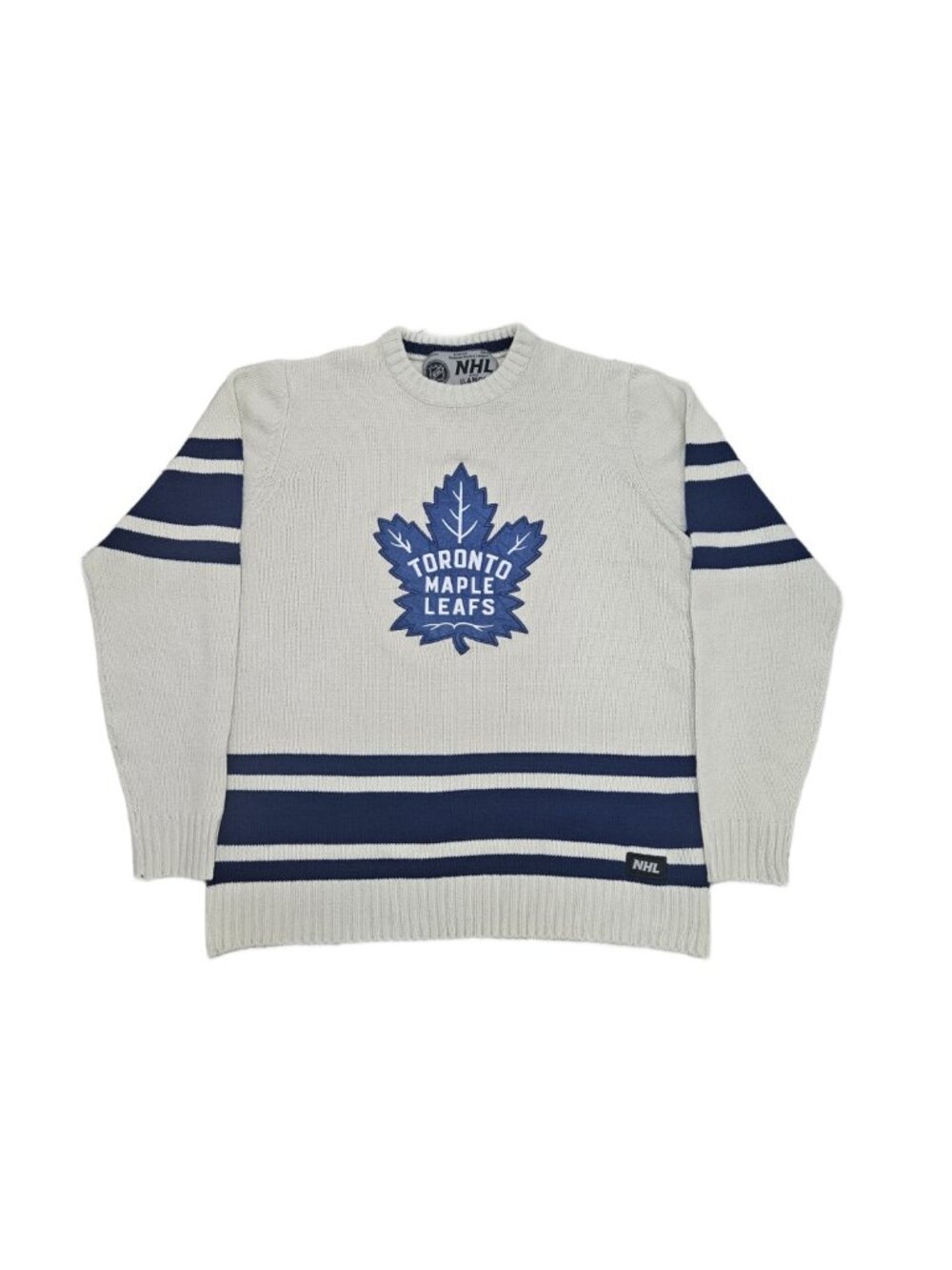 Toronto Maple Leafs Ilanco NHL Knit Hockey Sweater Men's L